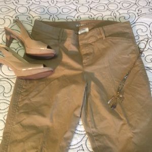 Tan Old Navy Pixie pants